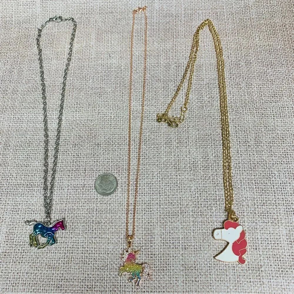 Unicorn Necklace Bundle